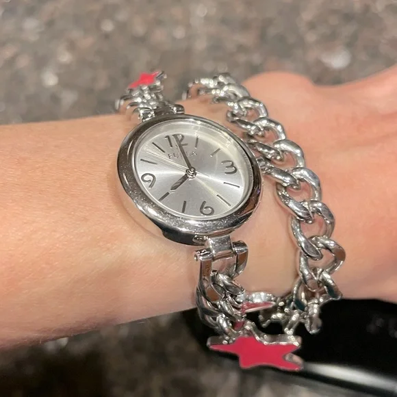 Furla | Accessories | Furla Charm Braclet Watch | Poshmark display picture 3